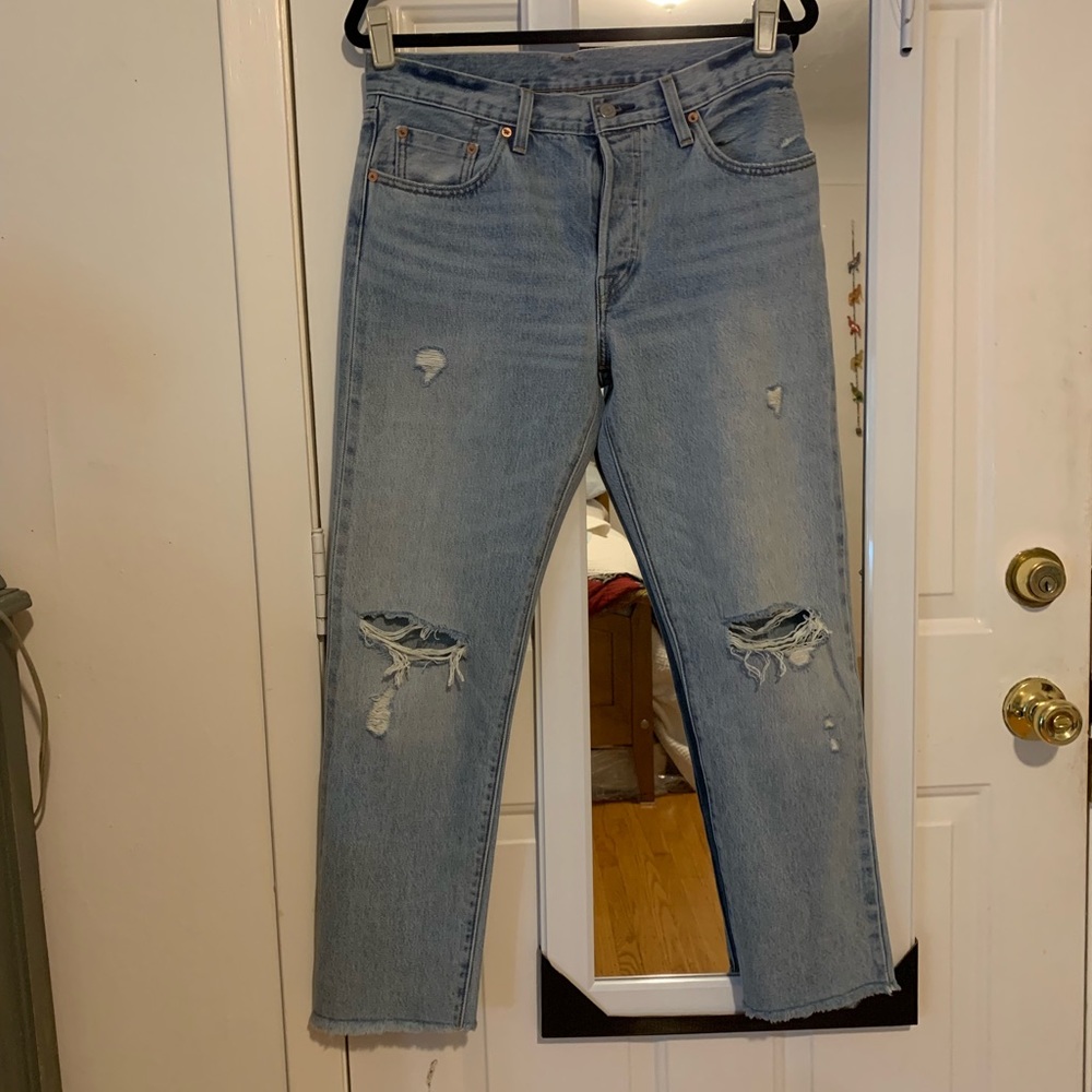 Levi’s 501 Jeans Grazer Crazy Cool Destruction - Picture 6 of 8